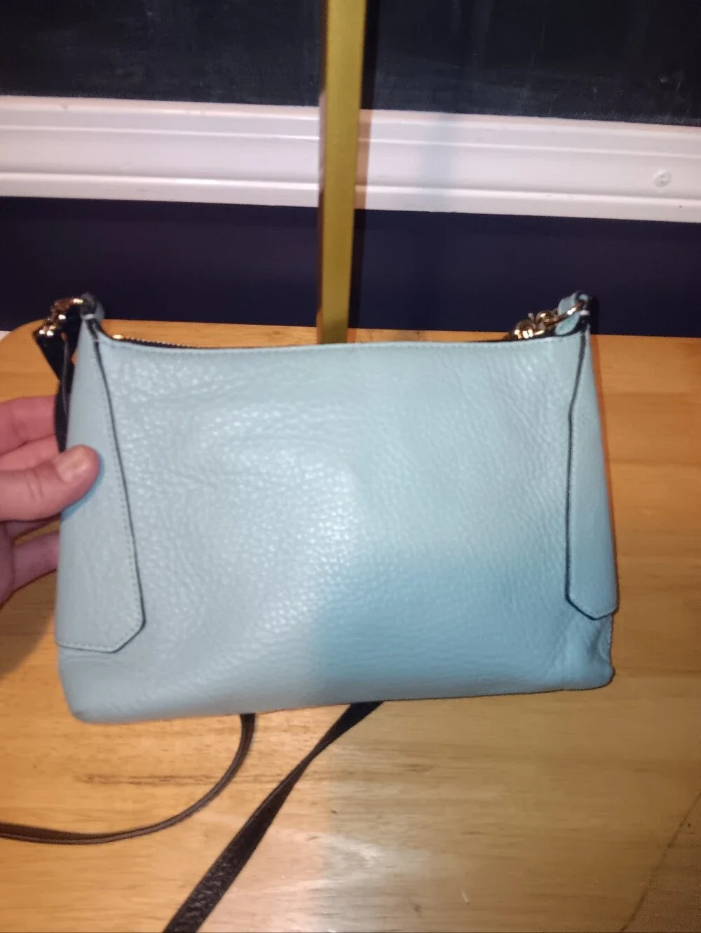 Henri Bendel Rare Color Leather Crossbody Bag With Charm